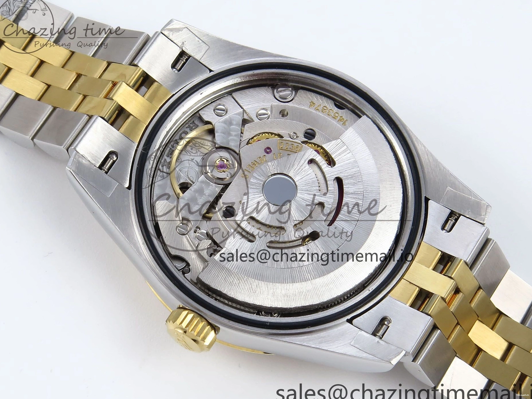 31 Best Jubilee Edition JARF 904L Silver on Bracelet DateJust SS 278383RBR YG Dial Roman Steel Diamonds HZ2236 1:1 1219